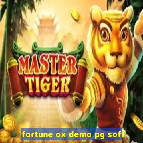 fortune ox demo pg soft